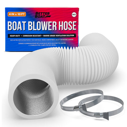 Boat Blower Hose 3in or 4in Exhaust Hose