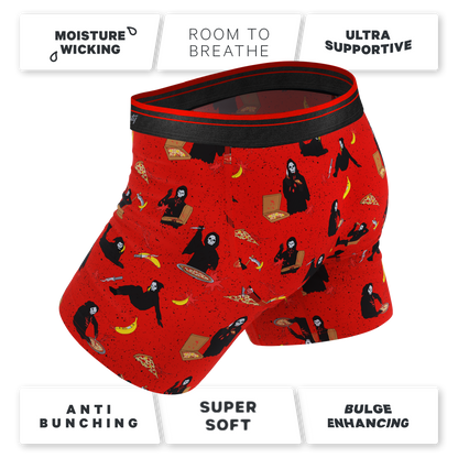 The BOOty Call | Grim Reaper Ball Hammock® Pouch Underwear With Fly