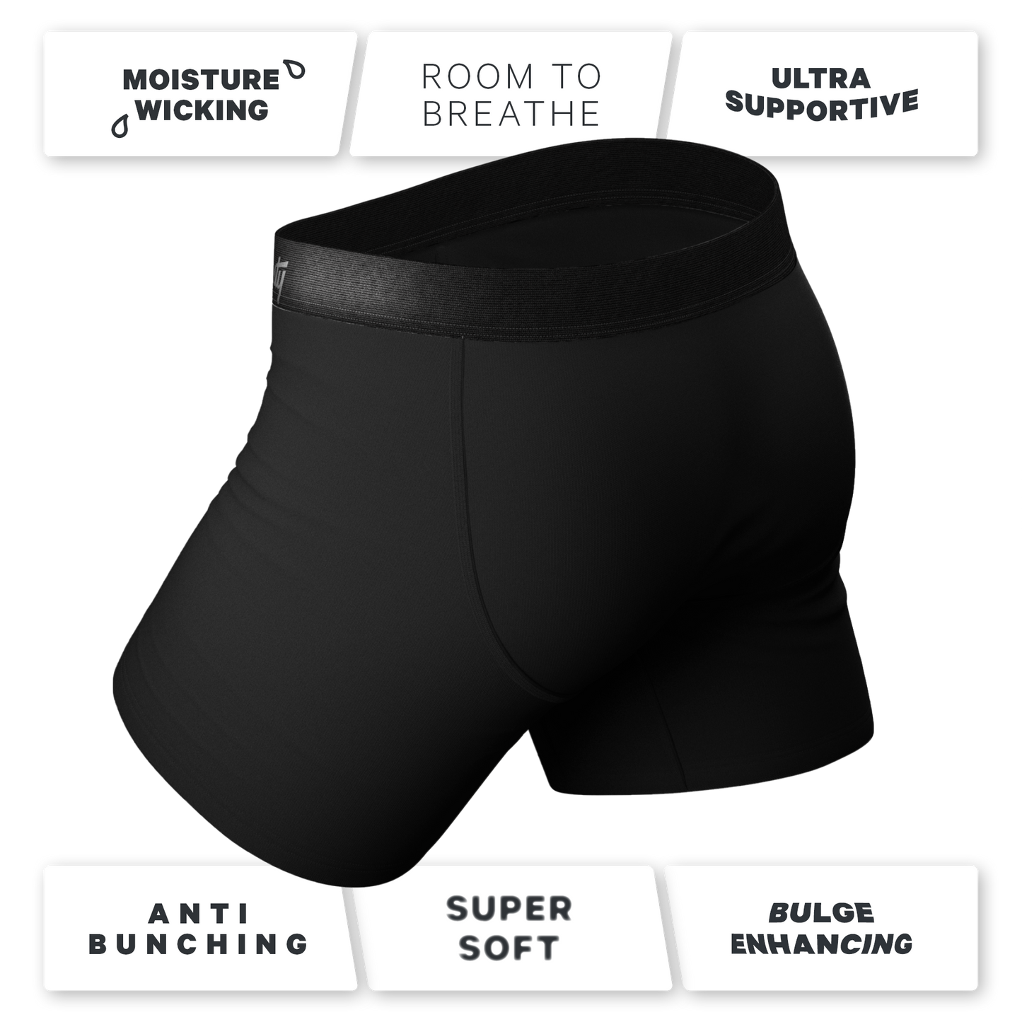 The Classy Date | Ball Hammock® Pouch Boxer Briefs with Fly 3 Pack