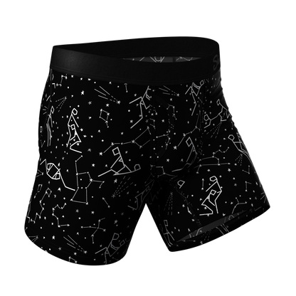 The Black and White Valentine | Ball Hammock® Pouch Boxer Briefs with Fly 3 Pack