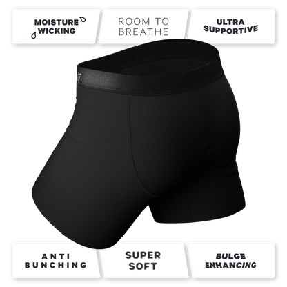 The Black and White Valentine | Ball Hammock® Pouch Boxer Briefs with Fly 3 Pack