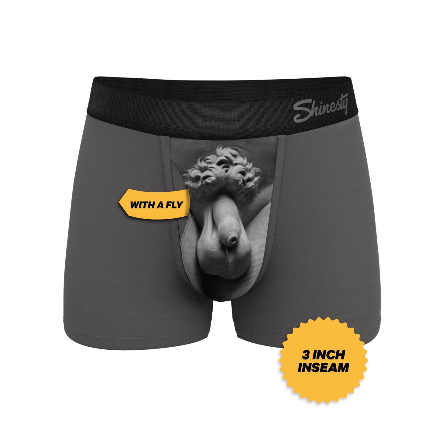 The David's Goliath | Marble Statue Ball Hammock® Pouch Trunks Underwear