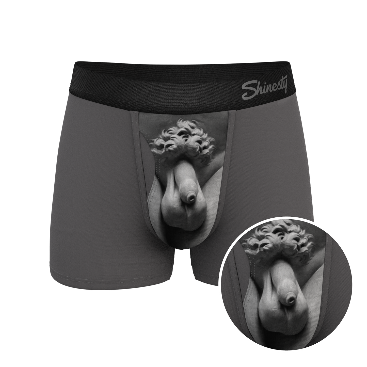 The David's Goliath | Marble Statue Ball Hammock® Pouch Trunks Underwear