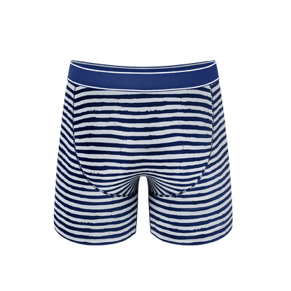 The Sailor | Nautical Stripe Ball Hammock® Pouch Underwear With Fly