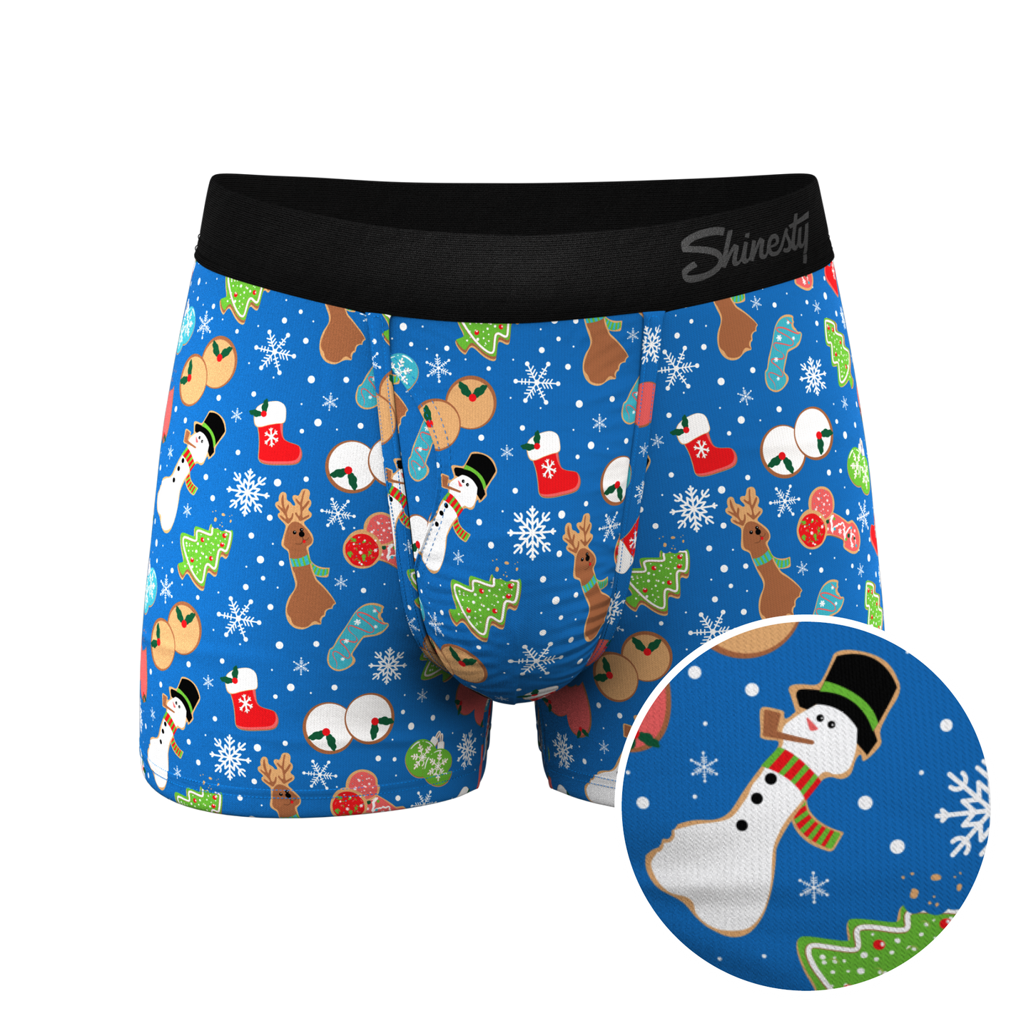 The Baked Goodies | Christmas Cookies Ball Hammock® Pouch Trunks Underwear