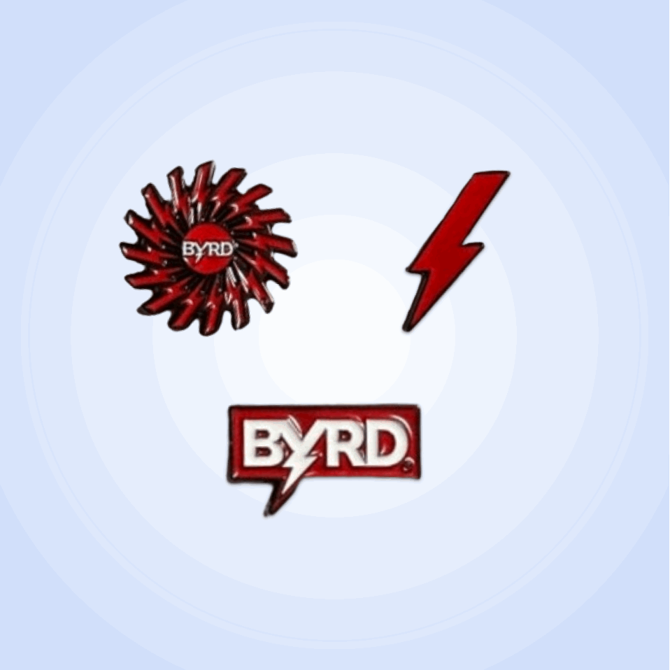 BYRD BALL MARKERS - Die Cut