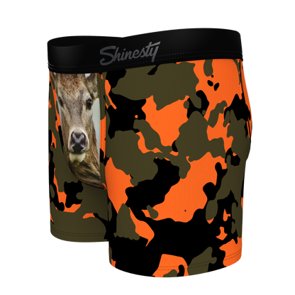 The Bambi Bunchers | Camo Deer Boy's Boxer Briefs