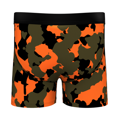 The Bambi Bunchers | Camo Deer Boy's Boxer Briefs