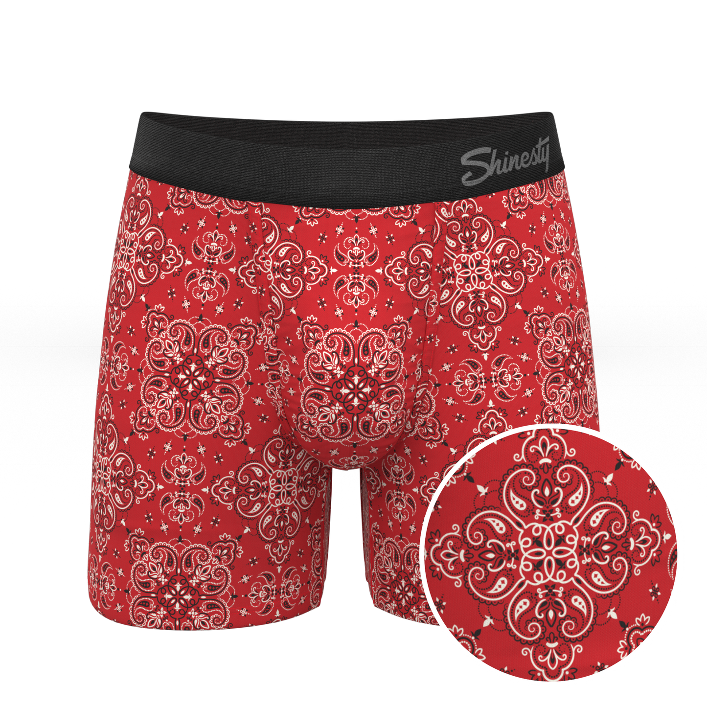 The Bandana Split | Red Bandana Ball Hammock® Pouch Underwear