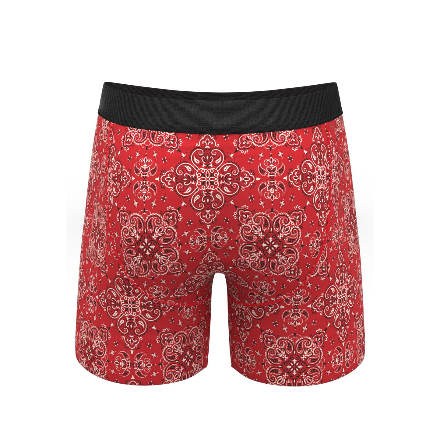 The Bandana Split | Red Bandana Ball Hammock® Pouch Underwear