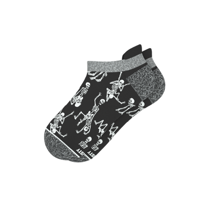 The Bare Back Bones | Skeletons Heel Hammock™ Ankle Socks