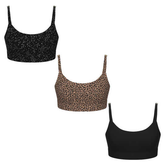 The Basics | Women's Bralette 3 Pack