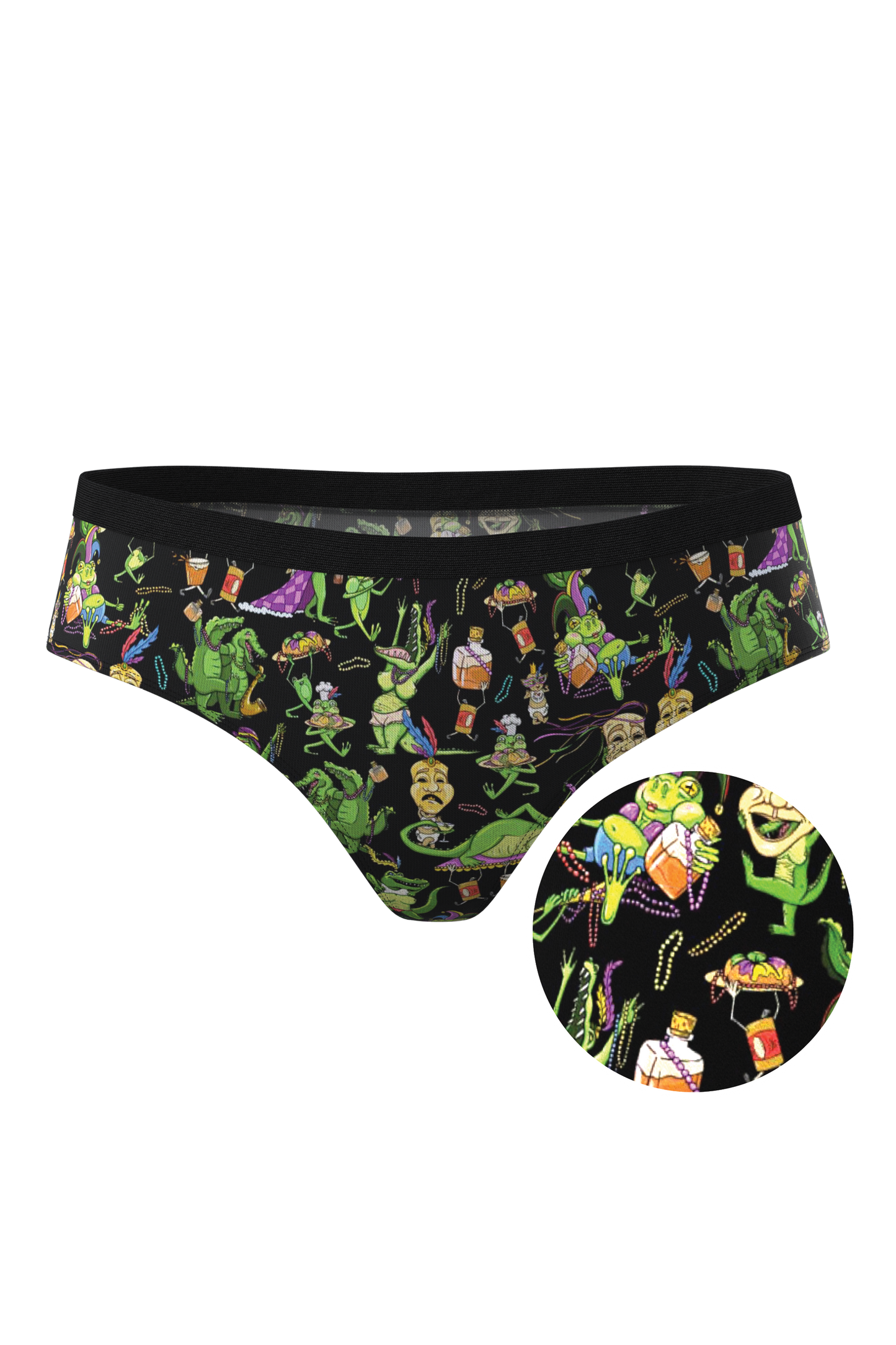 The Bead Hound | Mardi Gras Cheeky Underwear