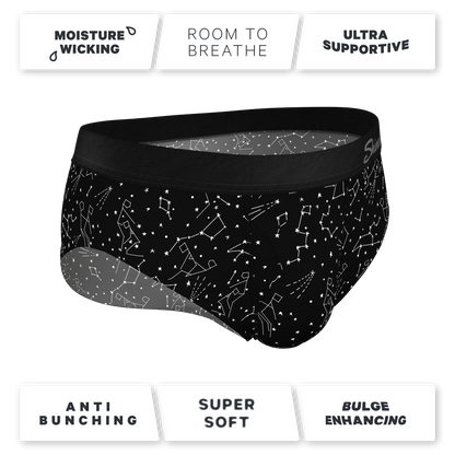 The Big Bang | Glow In The Dark Constellation Ball Hammock® Pouch Underwear Briefs