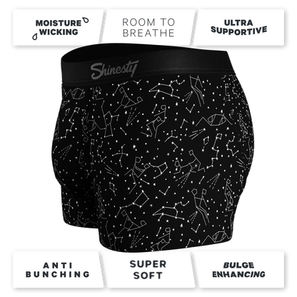 The Big Bang | Glow In The Dark Constellation Ball Hammock® Pouch Trunks Underwear