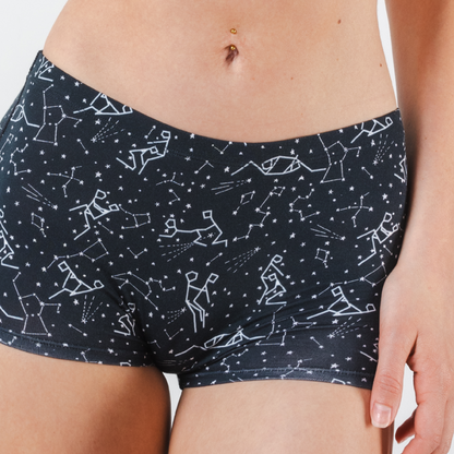 The Big Bang | Glow In The Dark Constellation Modal Boyshort Underwear