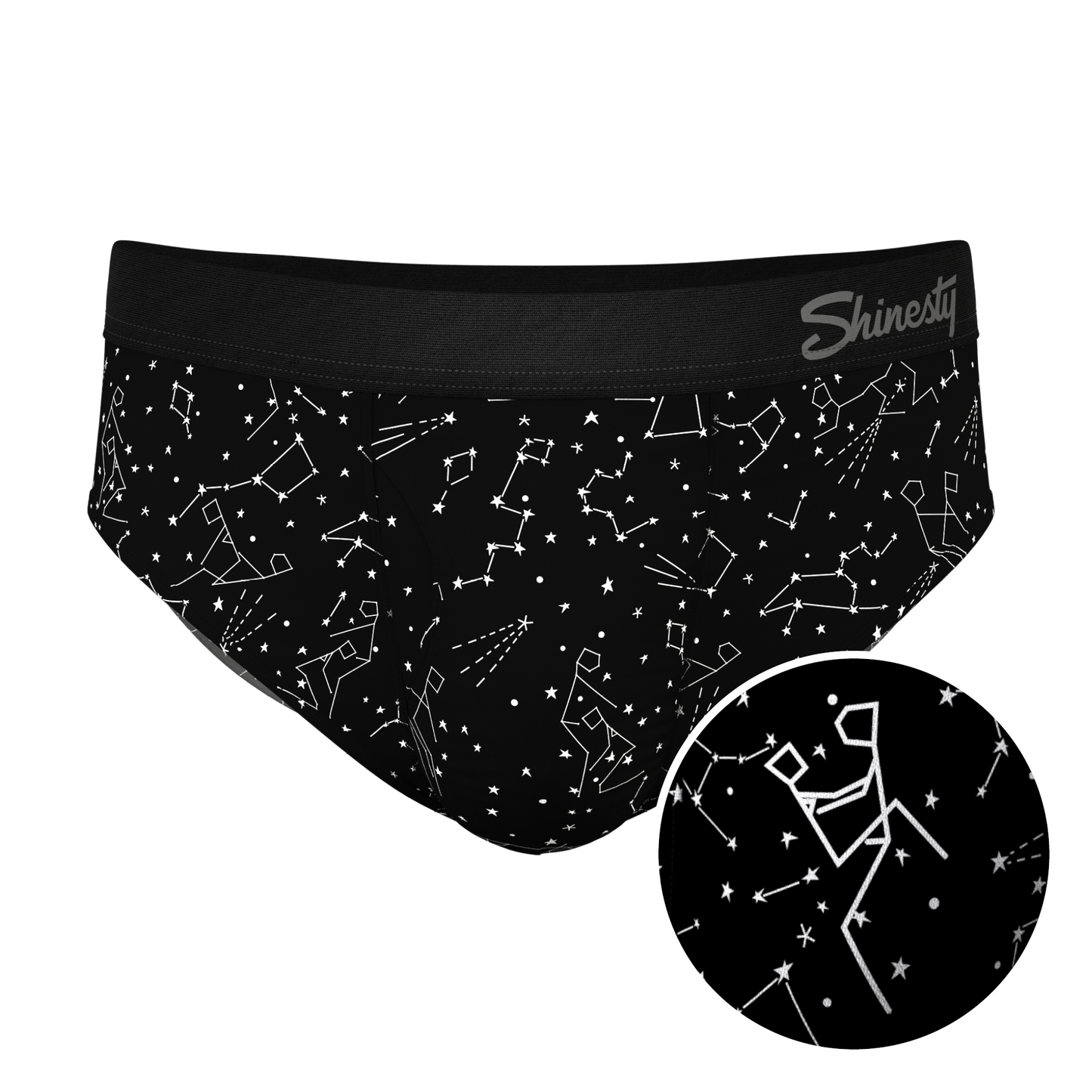 The Big Bang | Glow In The Dark Constellation Ball Hammock® Pouch Underwear Briefs