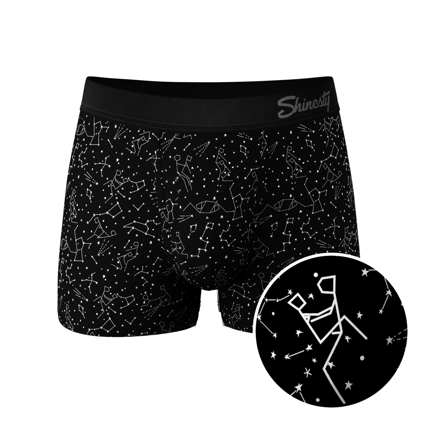 The Big Bang | Glow In The Dark Constellation Ball Hammock® Pouch Trunks Underwear