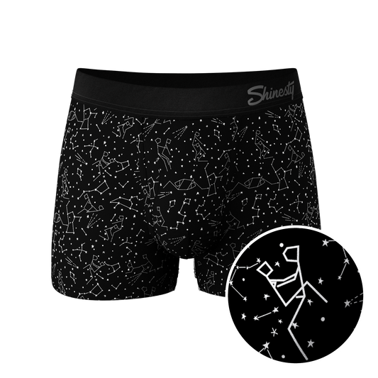 The Big Bang | Glow In The Dark Constellation Ball Hammock® Pouch Trunks Underwear