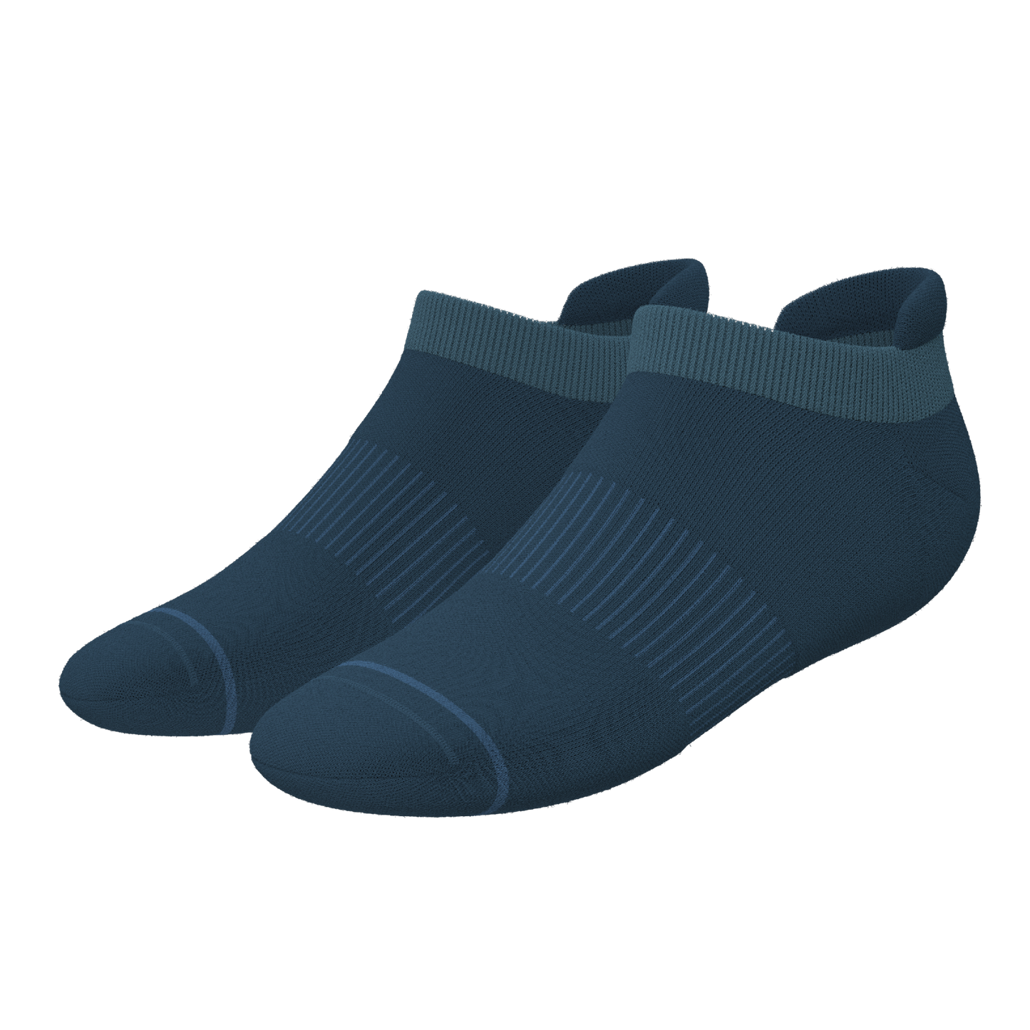 The Big Blue | Heel Hammock™ Ankle Socks 6 Pack