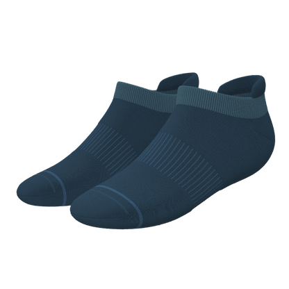 The Big Blue | Heel Hammock™ Ankle Socks 6 Pack