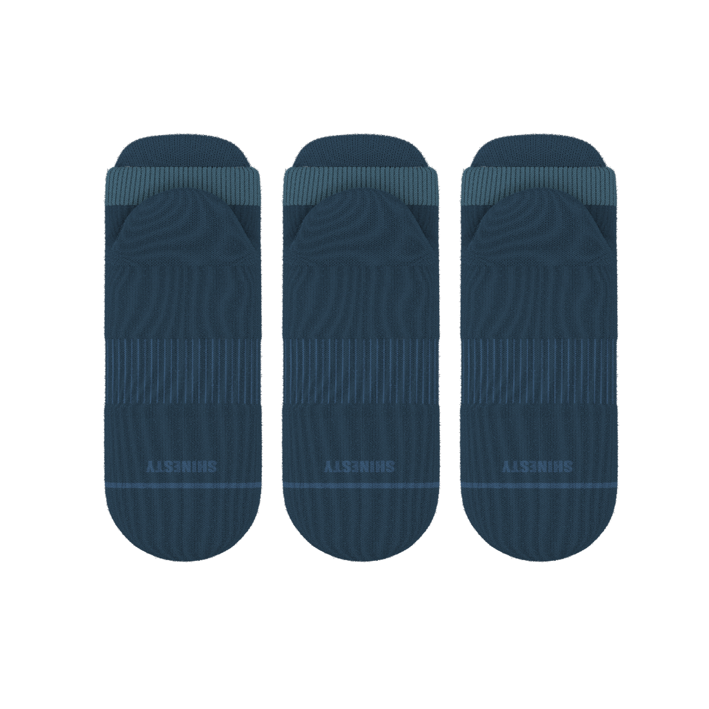 The Big Blue | Heel Hammock™ Ankle Socks 3 Pack