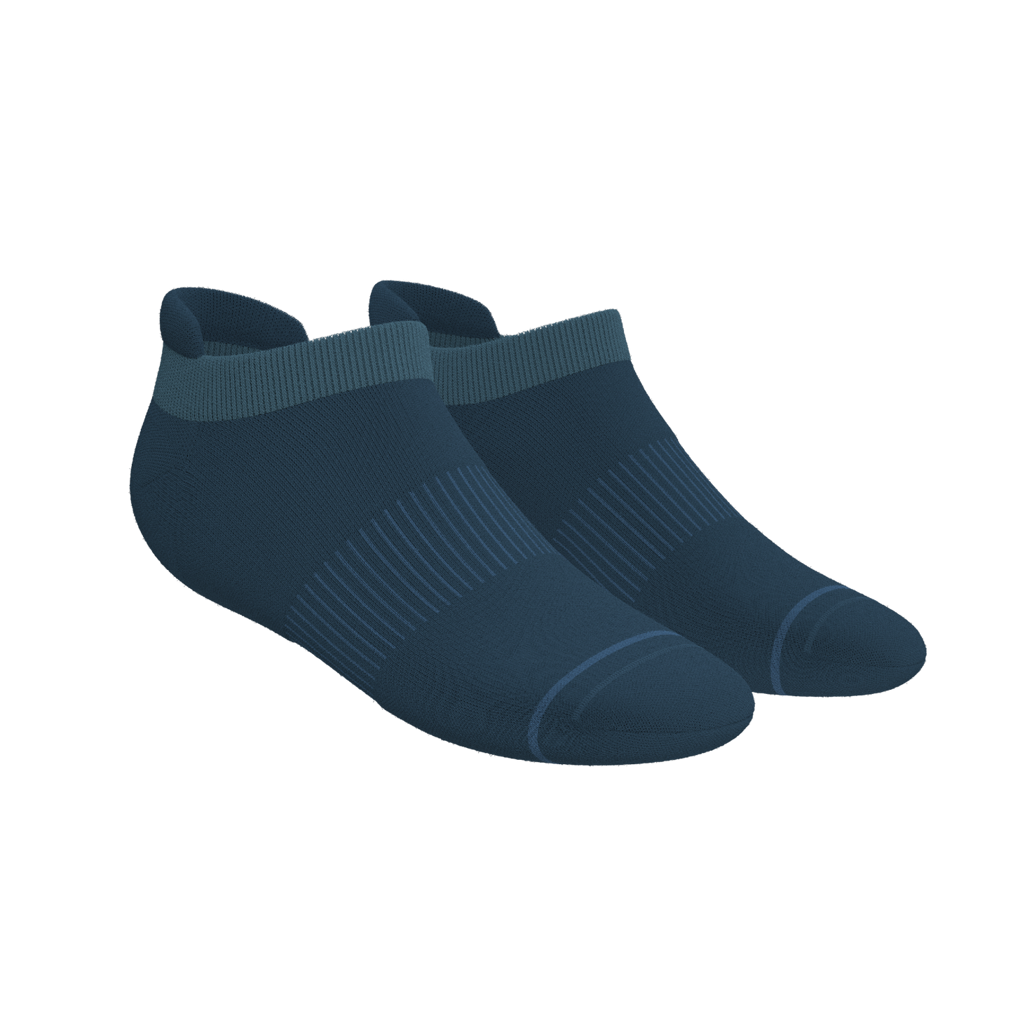 The Big Blue | Heel Hammock™ Ankle Socks 3 Pack