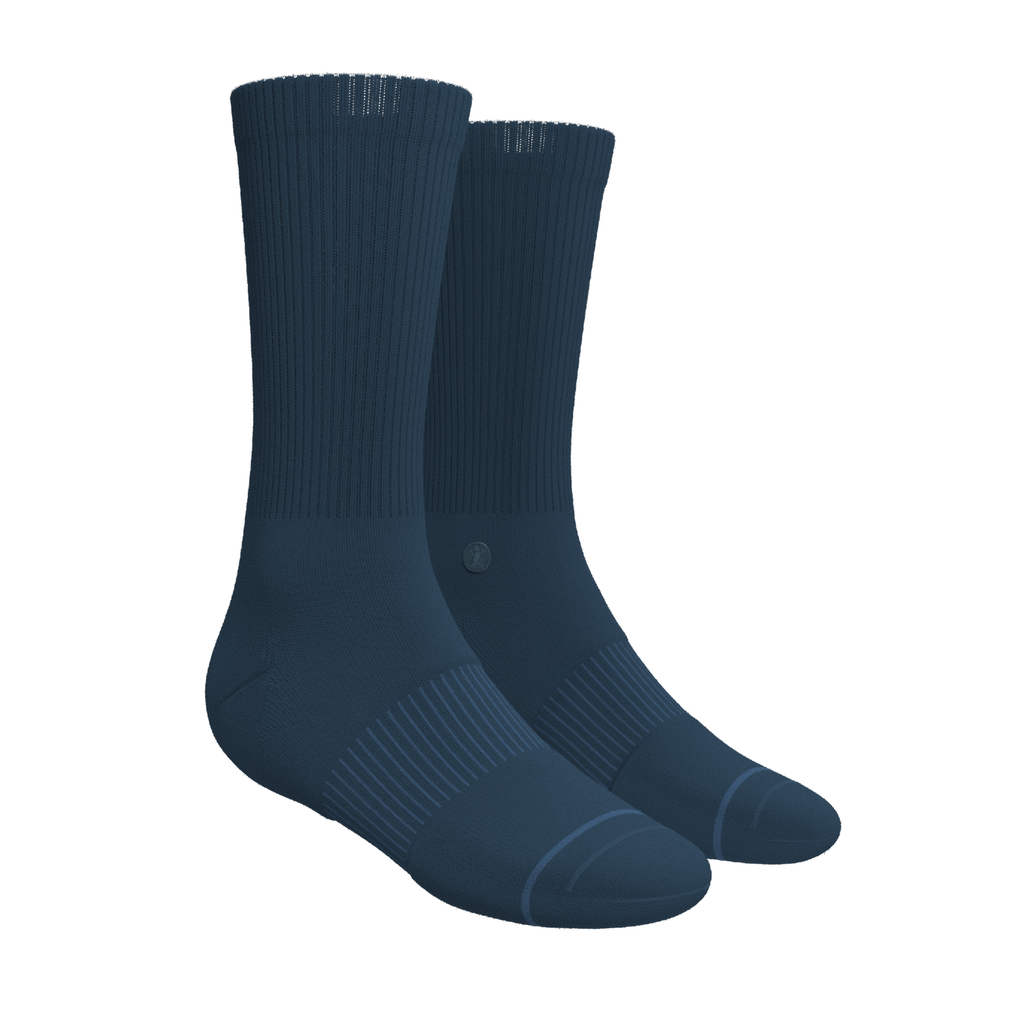 The Big Blue | Heel Hammock™ Crew Socks 3 Pack