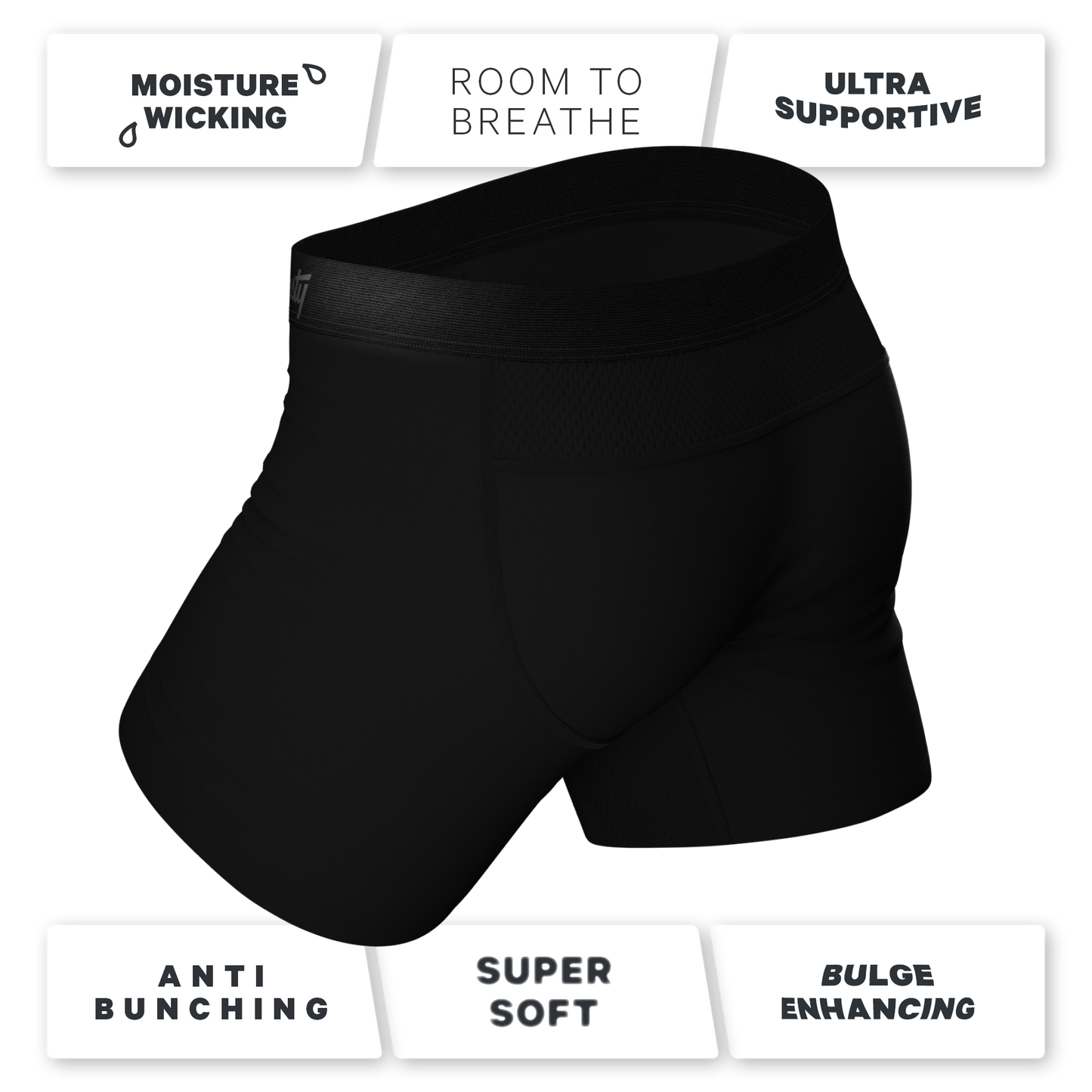 The Black Tie Wedding | Ball Hammock® Pouch Underwear with Fly 3 Pack