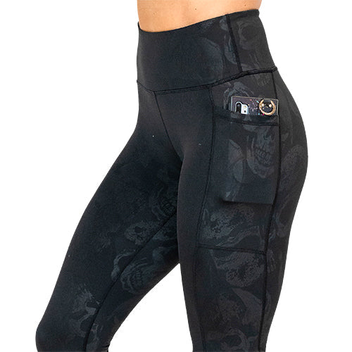 Shadow Skulls Leggings