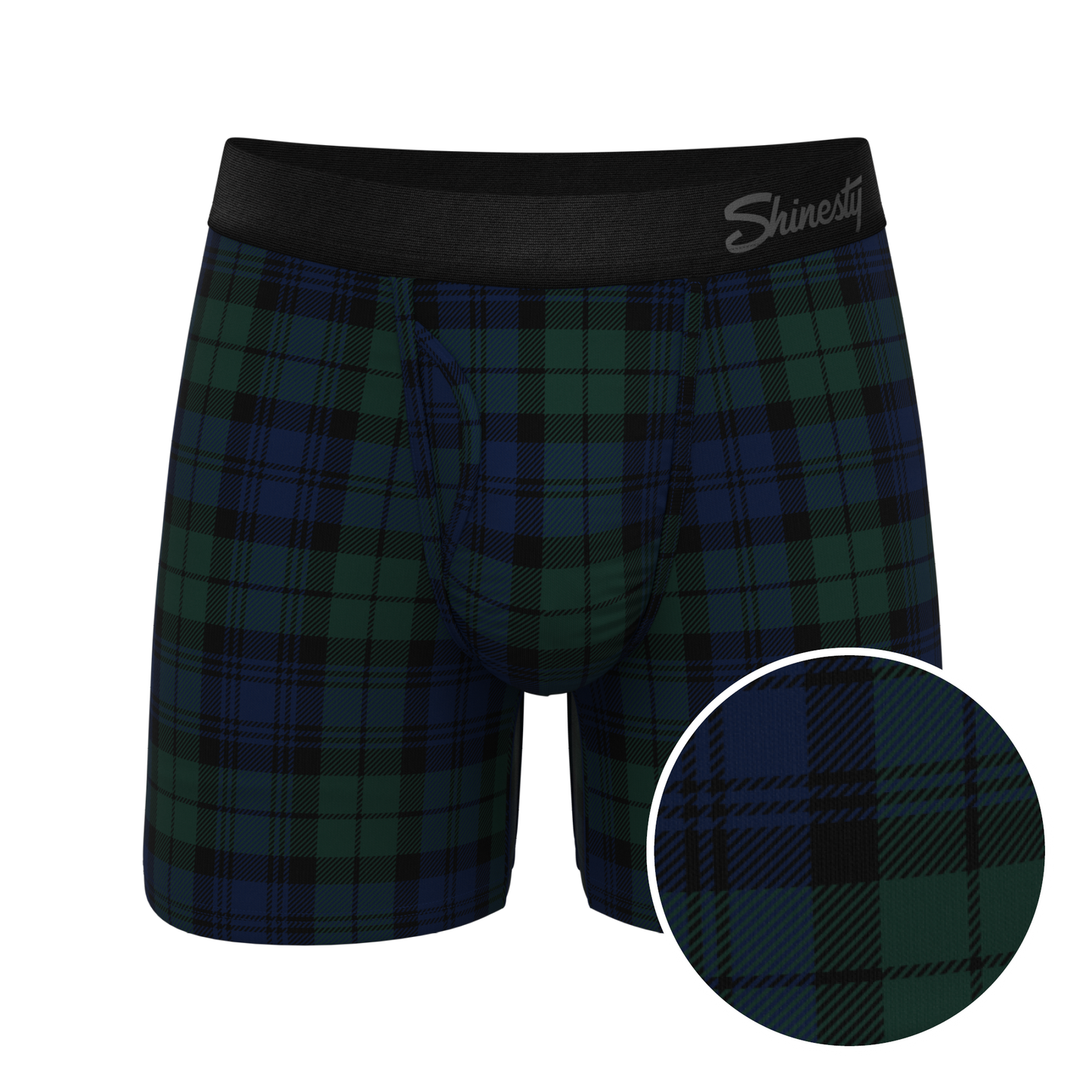 The Black Watch | Tartan Plaid Ball Hammock® Pouch Underwear With Fly