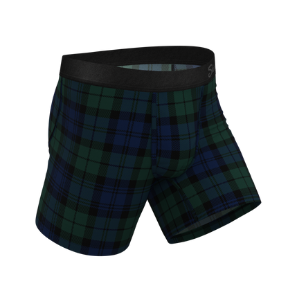 The Black Watch | Tartan Plaid Ball Hammock® Pouch Underwear