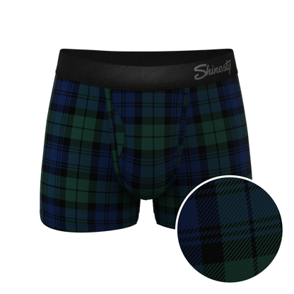 The Black Watch | Tartan Plaid Ball Hammock® Pouch Trunks Underwear