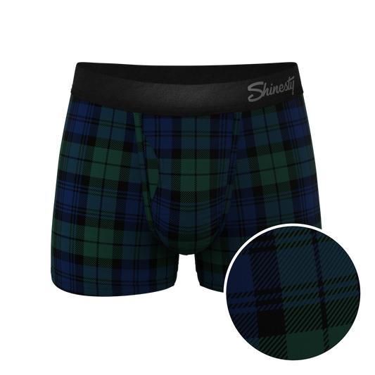 The Black Watch | Tartan Plaid Ball Hammock® Pouch Trunks Underwear