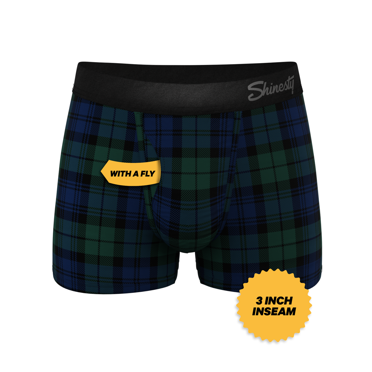 The Black Watch | Tartan Plaid Ball Hammock® Pouch Trunks Underwear