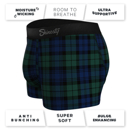 The Black Watch | Tartan Plaid Ball Hammock® Pouch Trunks Underwear