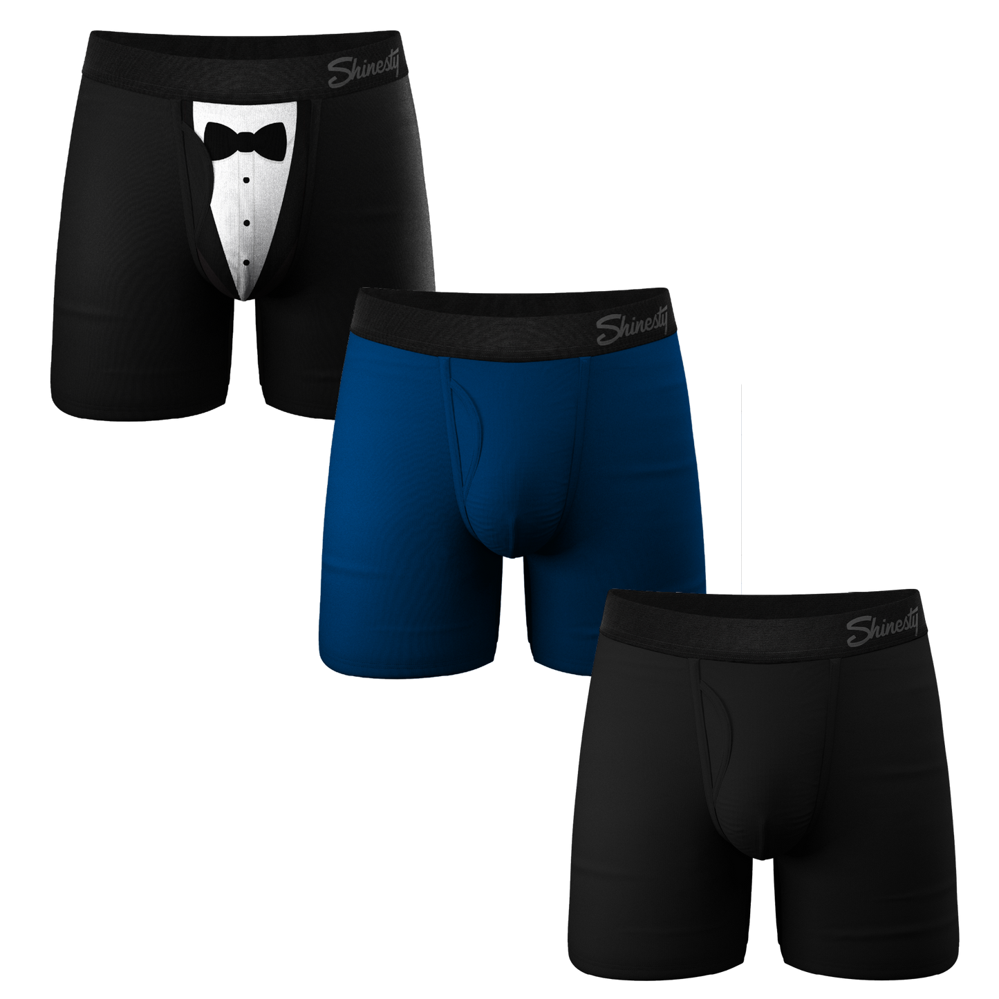 The Black Tie Wedding | Ball Hammock® Pouch Underwear with Fly 3 Pack