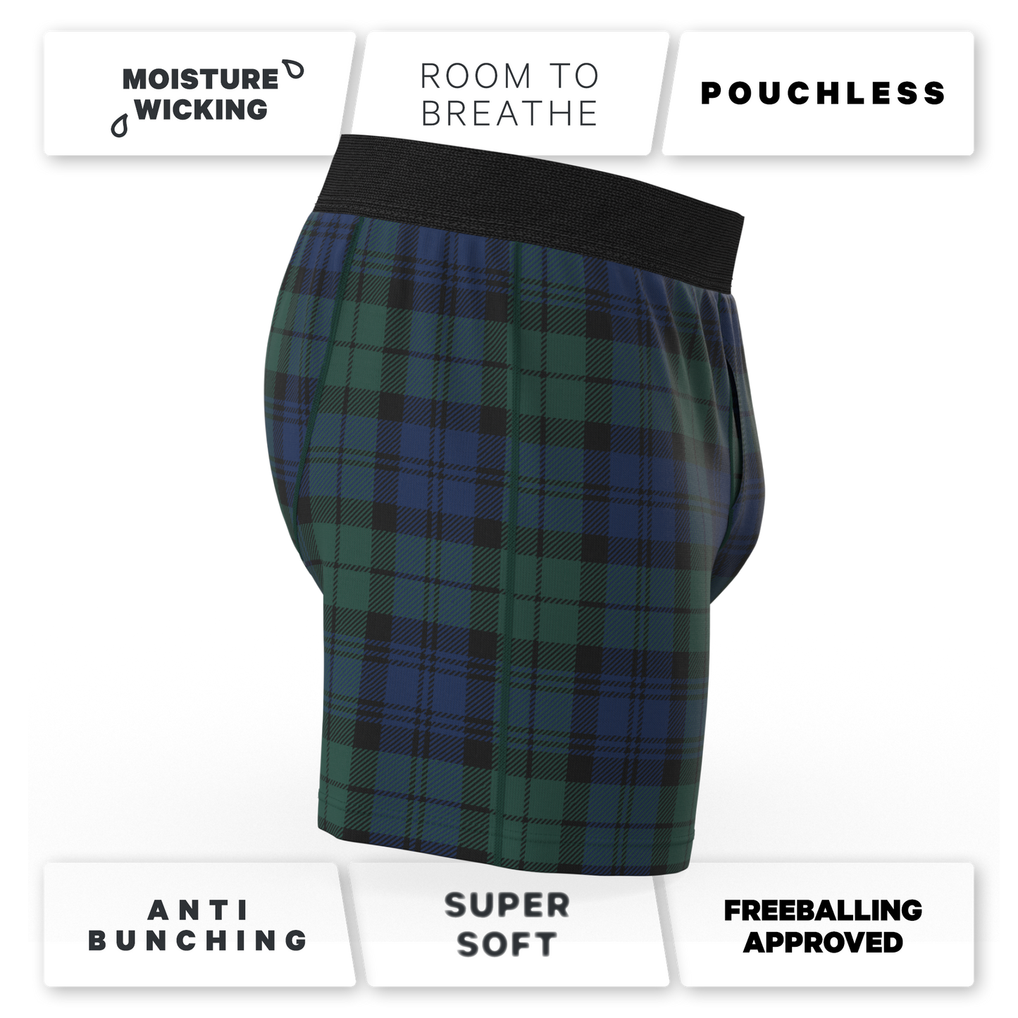 The Black Watch | Tartan Plaid Boxers