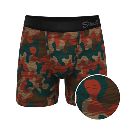 The Blend In | Earthy Camouflage Ball Hammock® Pouch Underwear