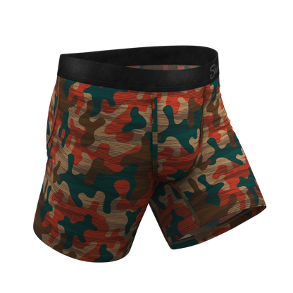 The Blend In | Earthy Camouflage Ball Hammock® Pouch Underwear