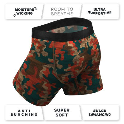 The Blend In | Earthy Camouflage Ball Hammock® Pouch Underwear