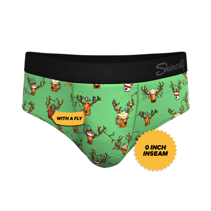 The Blitzened | Reindeer Beer Ball Hammock® Pouch Underwear Briefs