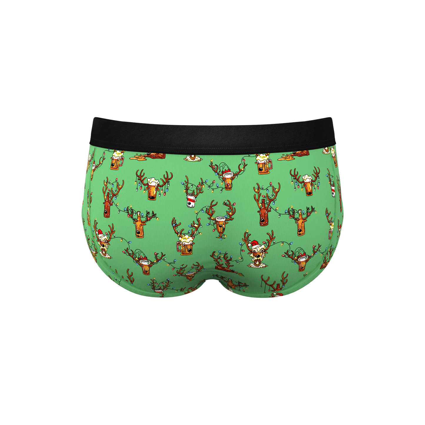 The Blitzened | Reindeer Beer Ball Hammock® Pouch Underwear Briefs