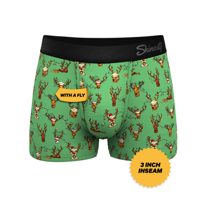 The Blitzened | Reindeer Beer Ball Hammock® Pouch Trunks Underwear