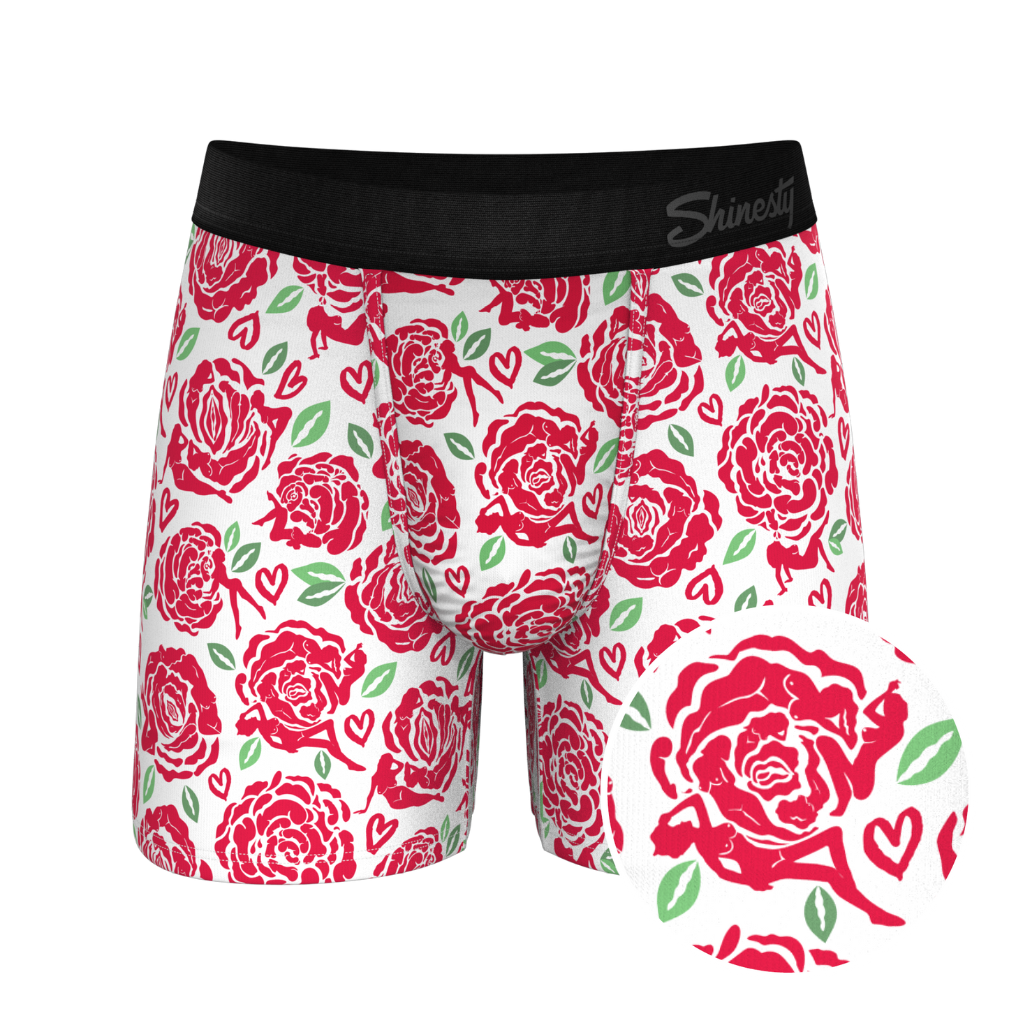 The Bloom With A View | Naughty Roses Ball Hammock® Pouch Underwear