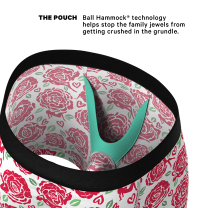 The Bloom With A View | Naughty Roses Ball Hammock® Pouch Underwear