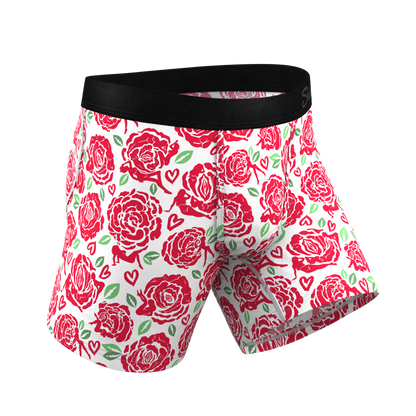 The Bloom With A View | Naughty Roses Ball Hammock® Pouch Underwear