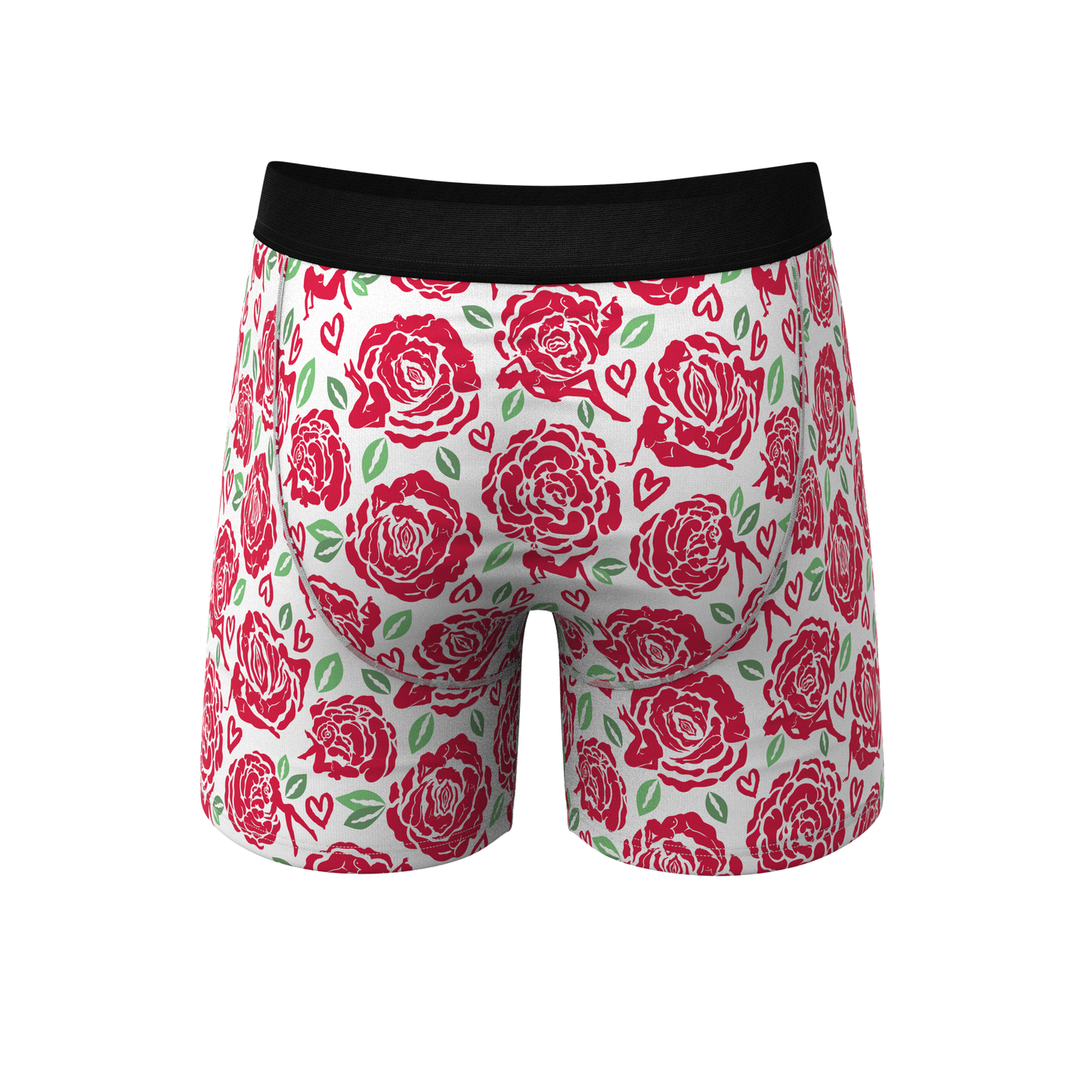 The Bloom With A View | Naughty Roses Ball Hammock® Pouch Underwear