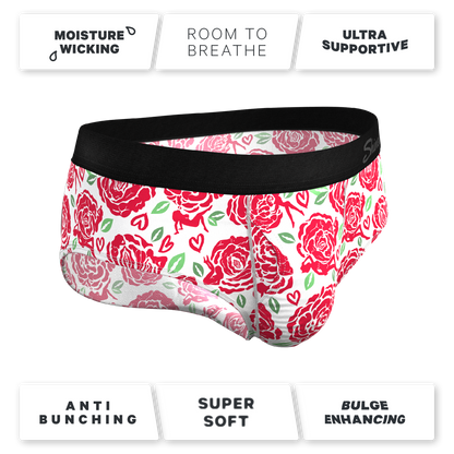 The Bloom With A View | Naughty Roses Ball Hammock® Pouch Underwear Briefs