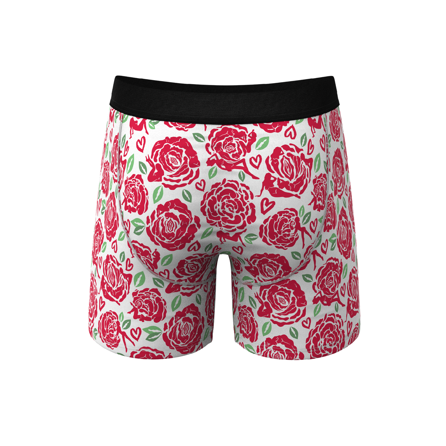 The Bloom With A View | Naughty Roses Ball Hammock® Pouch Underwear With Fly